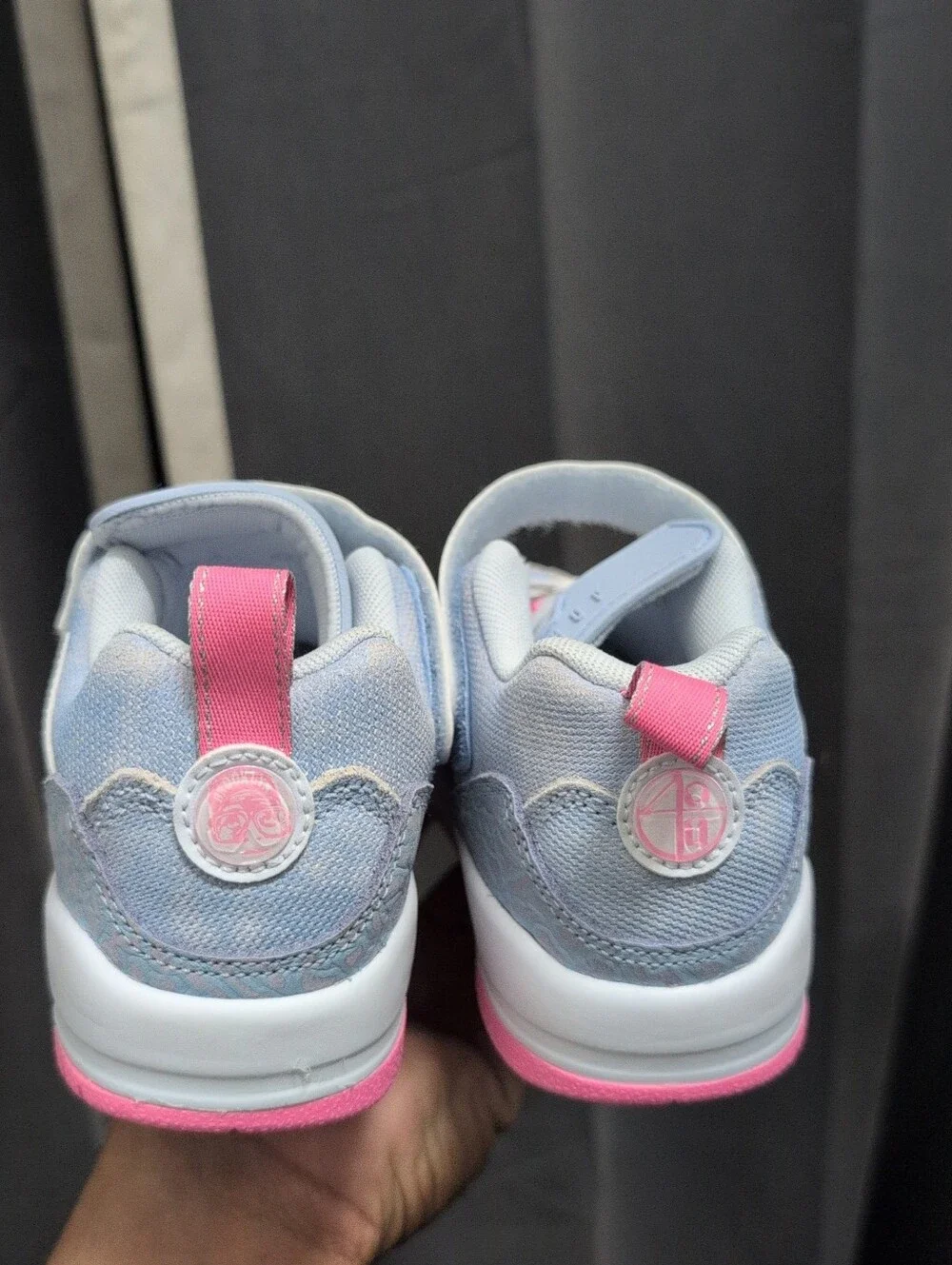 Jordan Spizike Low Fem - Girls' Preschool (Blue/ Pink) Size 13C